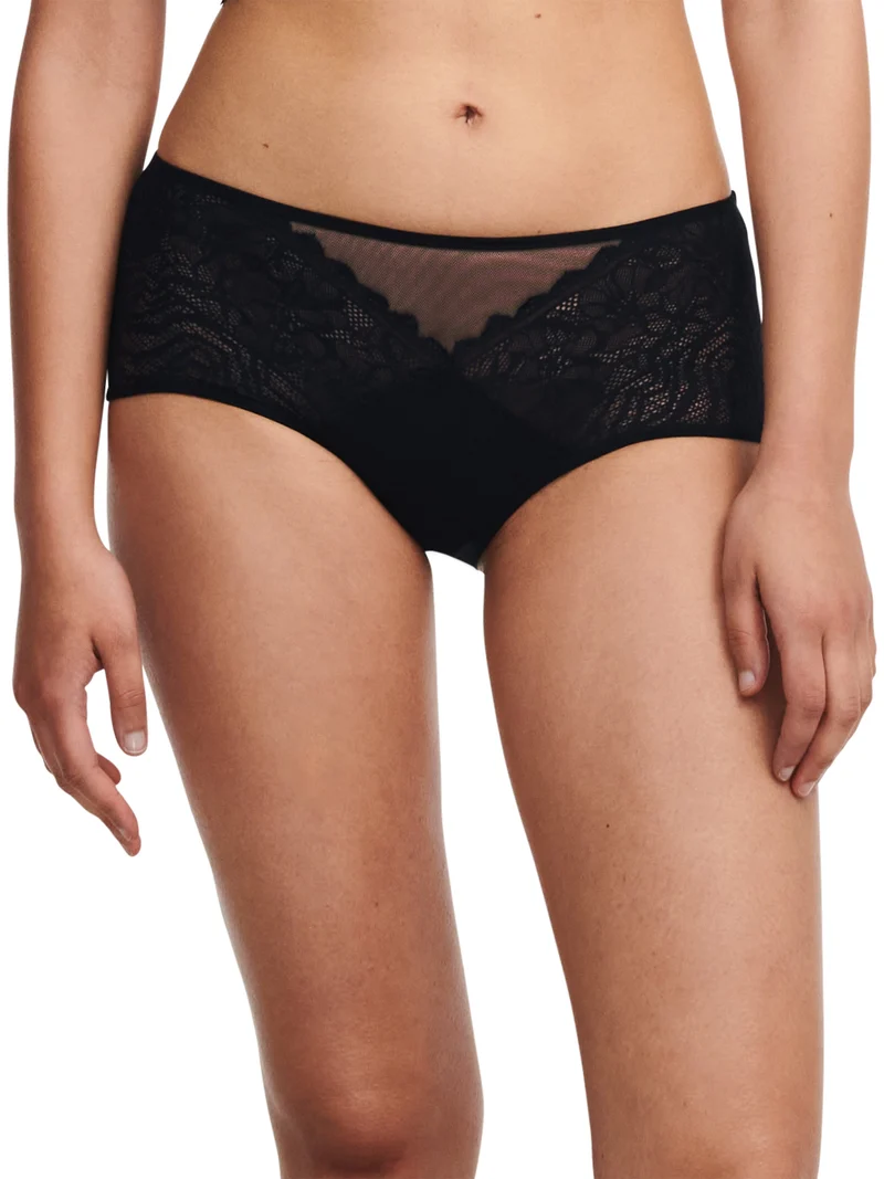 Chantelle Easyfeel - Floral Touch Shorty Schwarz