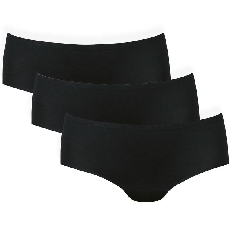 Anita – Essential Hipster 3er-Pack Schwarz