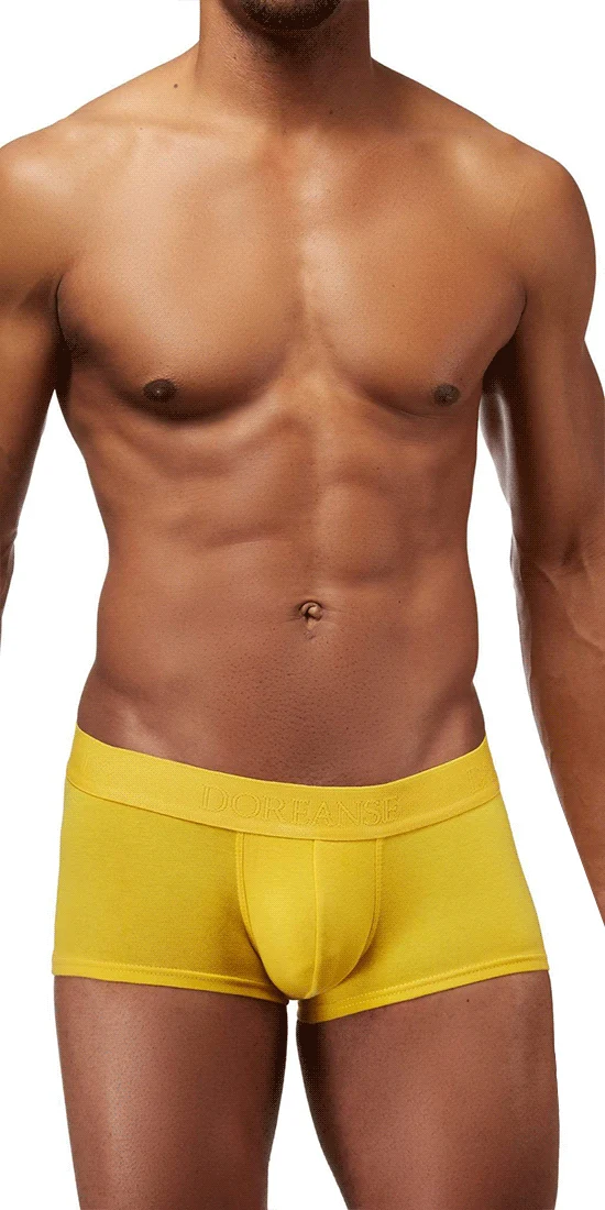 DOREANSE 1760 Low-rise Trunk In Yellow