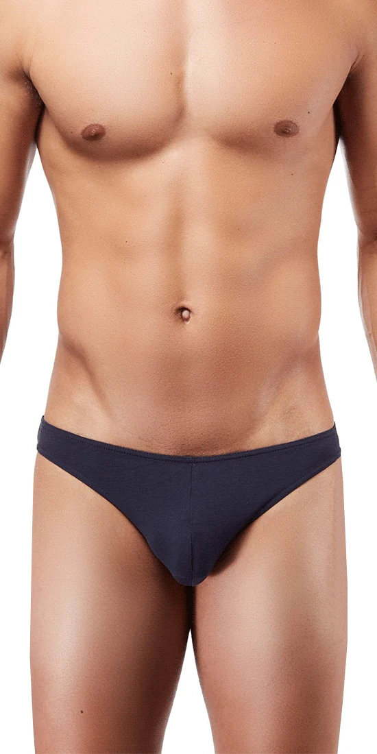 DOREANSE 1281 Hang-loose Bikini Brief In Navy Blue
