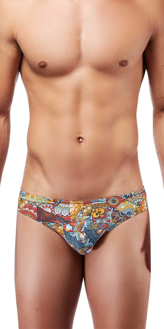 DOREANSE 1217 Groovy Bikini In Patchwork