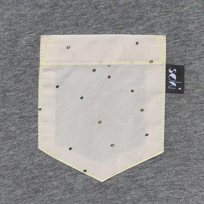 Nachhaltiges Kids Pocket T-Shirt Gr. 128-134 - Made in Germany