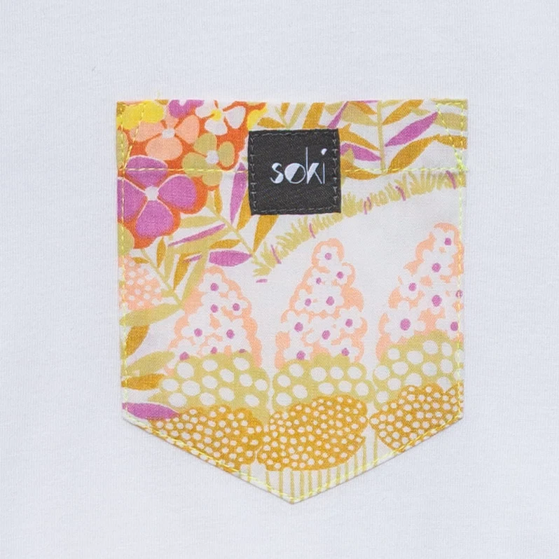Nachhaltiges Kids Pocket T-Shirt Gr. 128-134 - Made in Germany