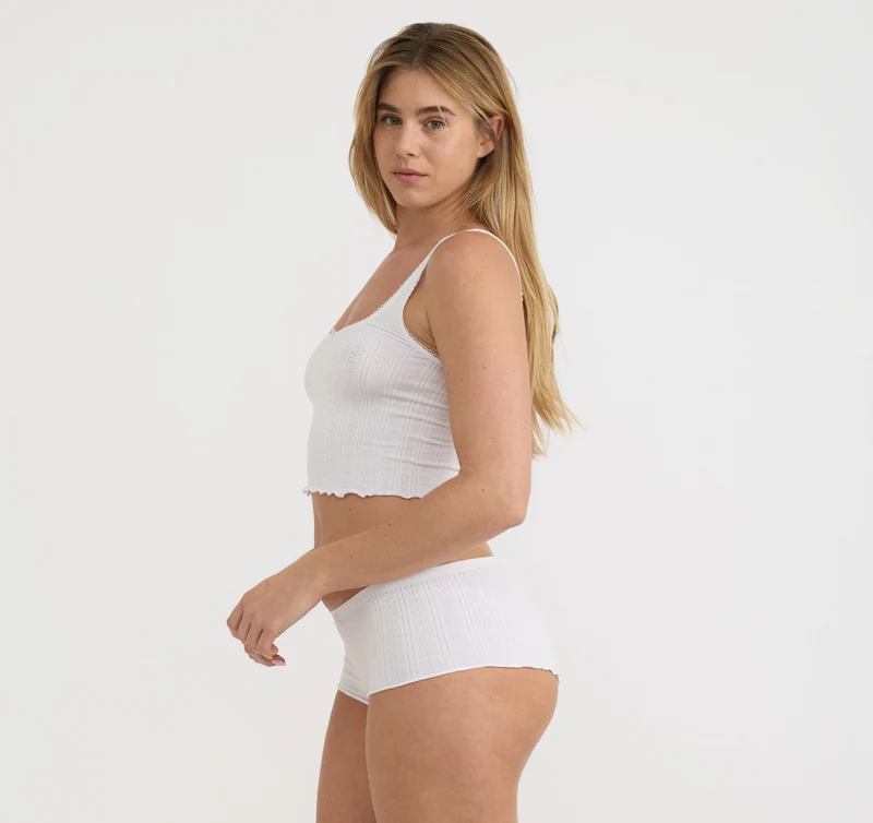 Pointelle Shorty