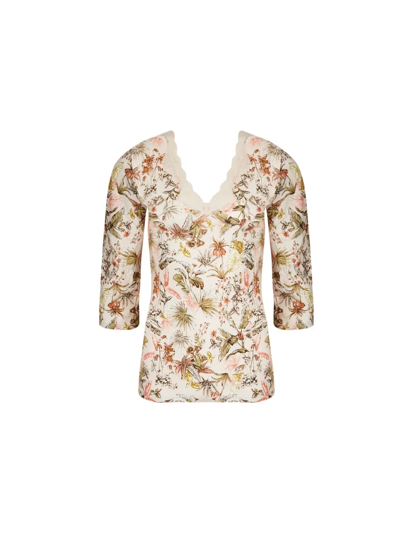 Antigel von Lise Charmel – Evasion Tropique Langarm-Top Matin Tropic
