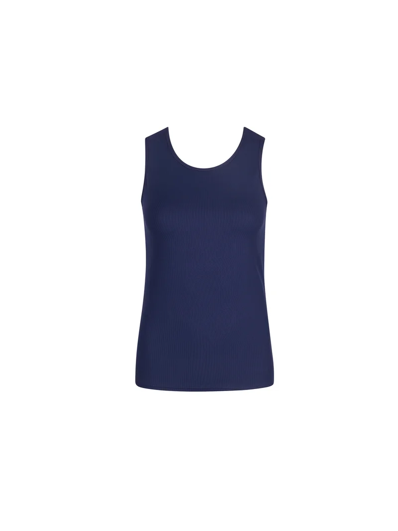 Antigel von Lise Charmel – En Mode Yoga Tank Top Bleu Yoga