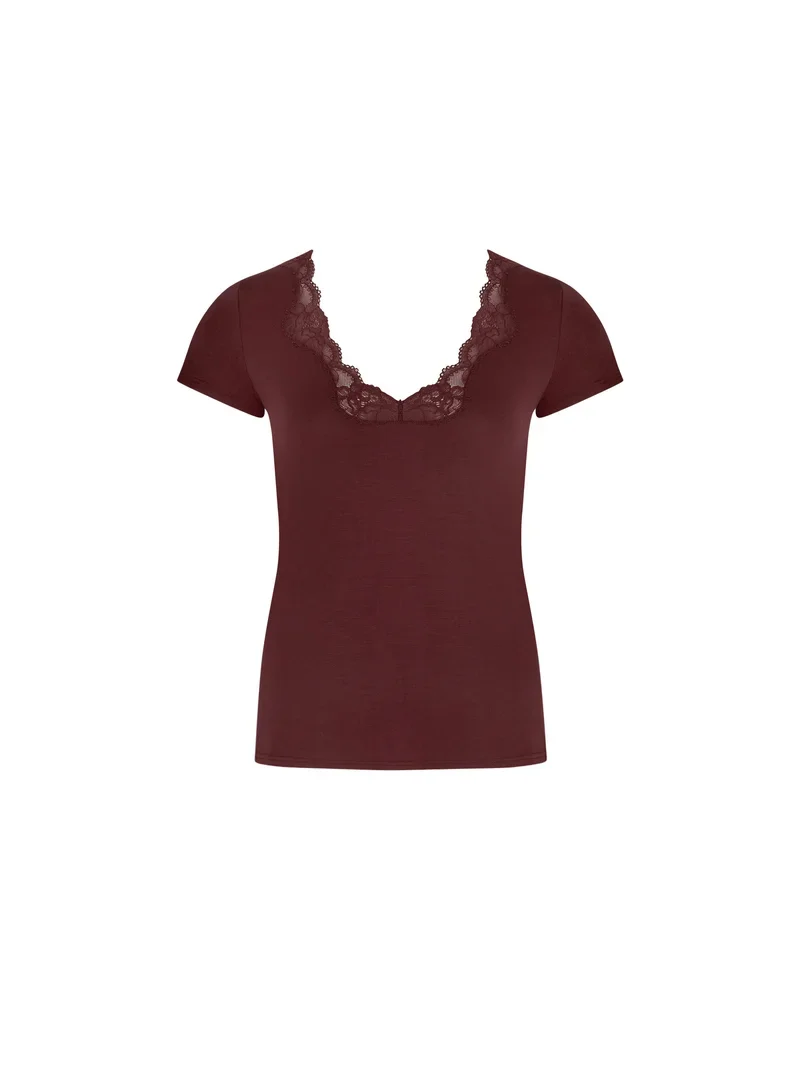 Antigel by Lise Charmel - Simply Perfect Kurzarm-Top Cappuccino