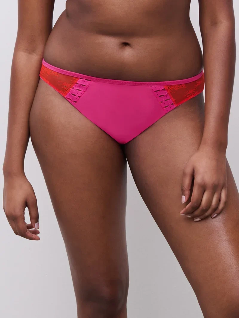 Chantelle - Poison Brief Flammenrot / Fuchsia-Lila