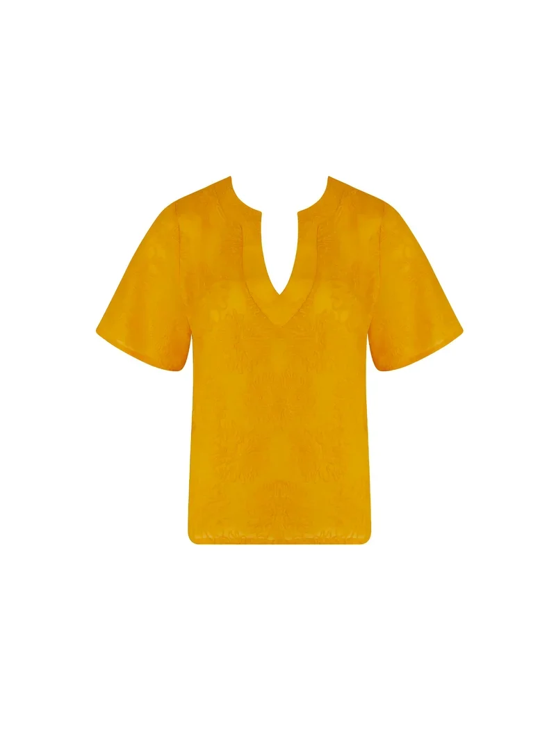 Antigel Bademode von Lise Charmel - La Boheme Antigel Kurzarmtop Jaune Paille