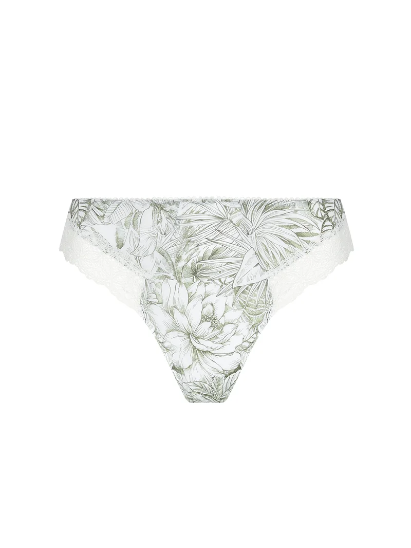 Antigel von Lise Charmel – Echappee Green Brief Toile Green