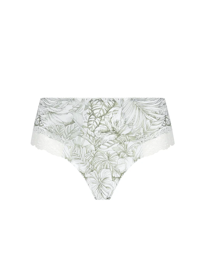Antigel von Lise Charmel – Echappee Green Boyshort Toile Green