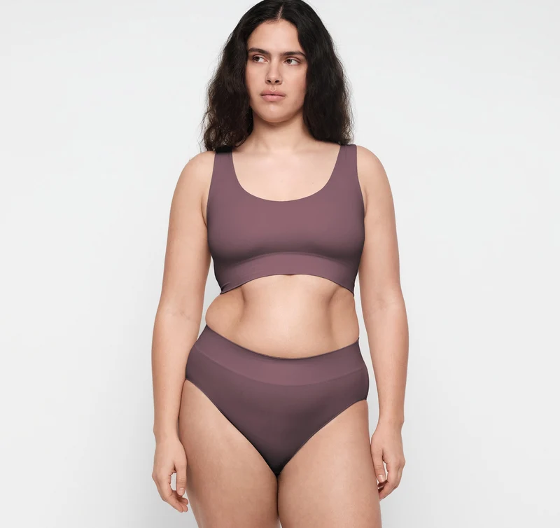 Smooth High-Leg Briefs