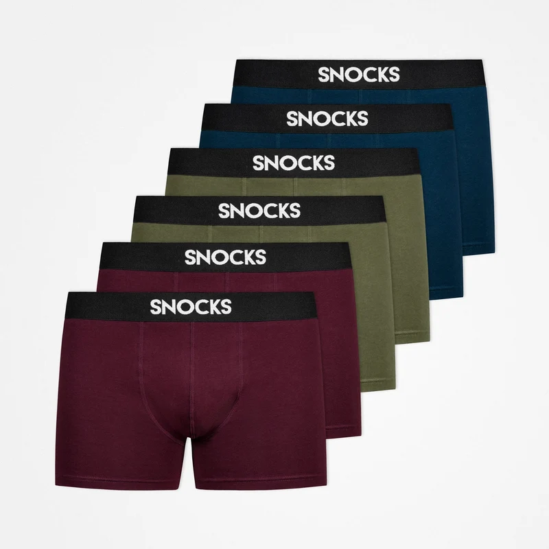 Boxershorts | Mix (Rot/Olive/Blau)