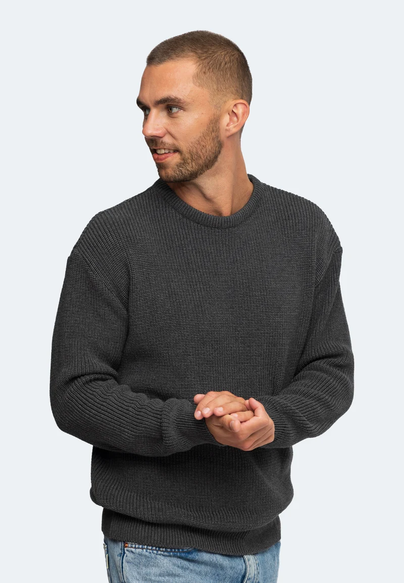 Herren Heavyweight Strick-Sweater Marcus
