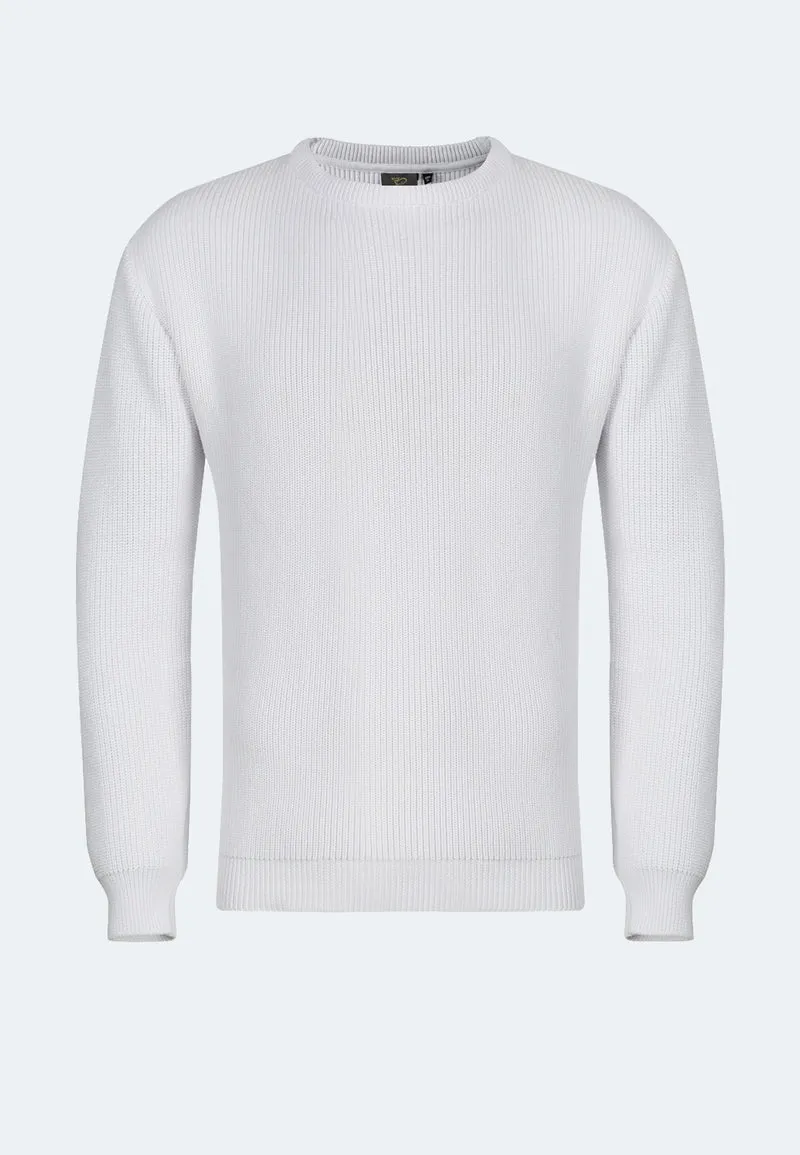 Herren Heavyweight Strick-Sweater Marcus