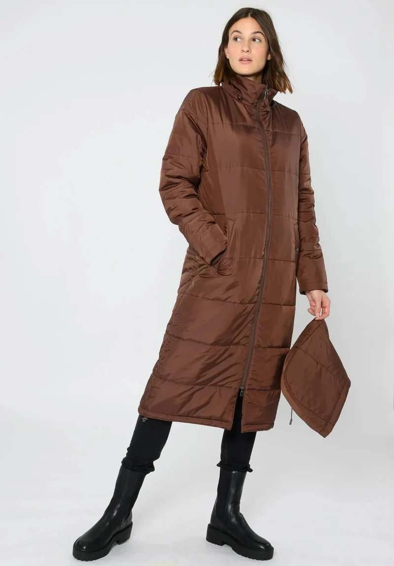 Damen KAPOK Long Parka TT2037 + Beanie gratis