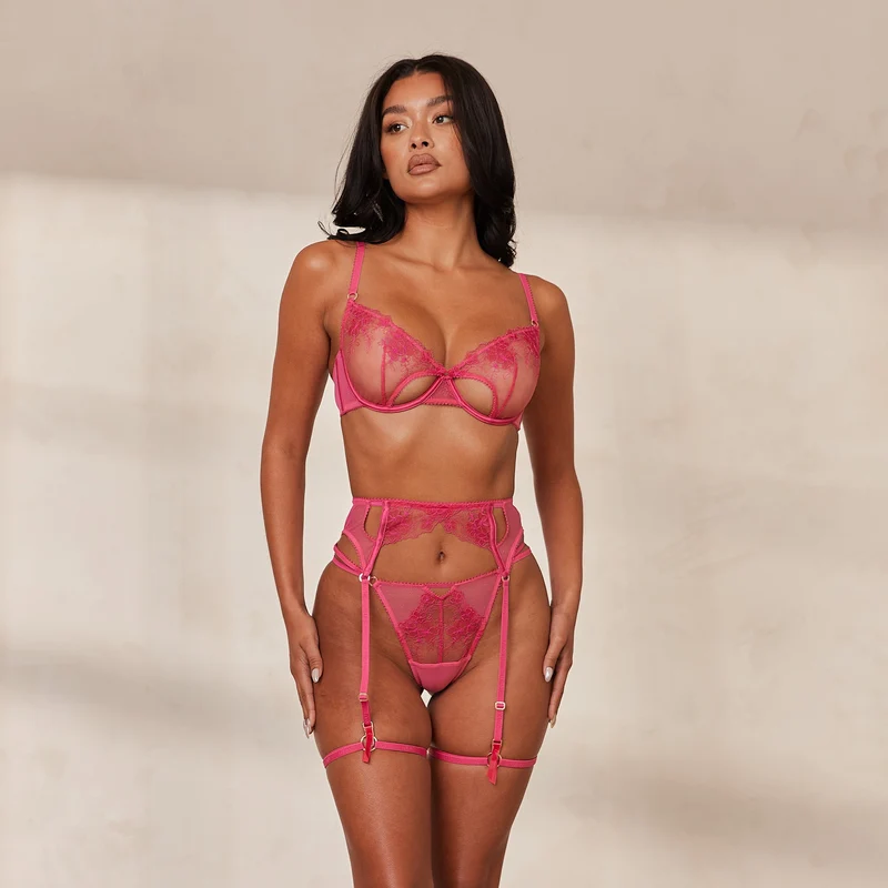 Florence Intimates BH (Set) - Heißes Rosa
