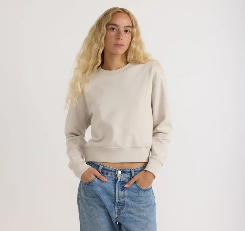 Weekend Crop Crewneck