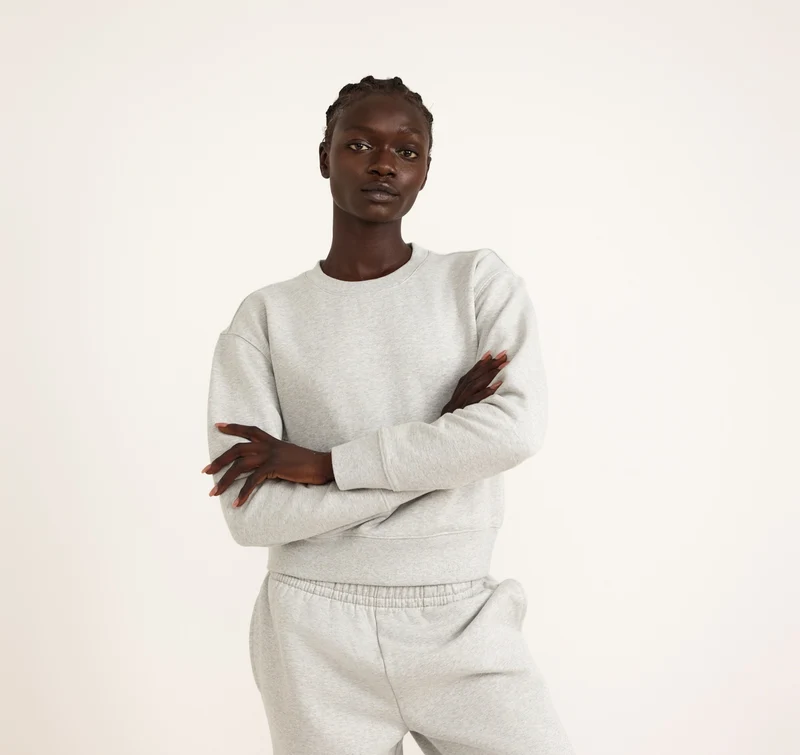 Weekend Crop Crewneck