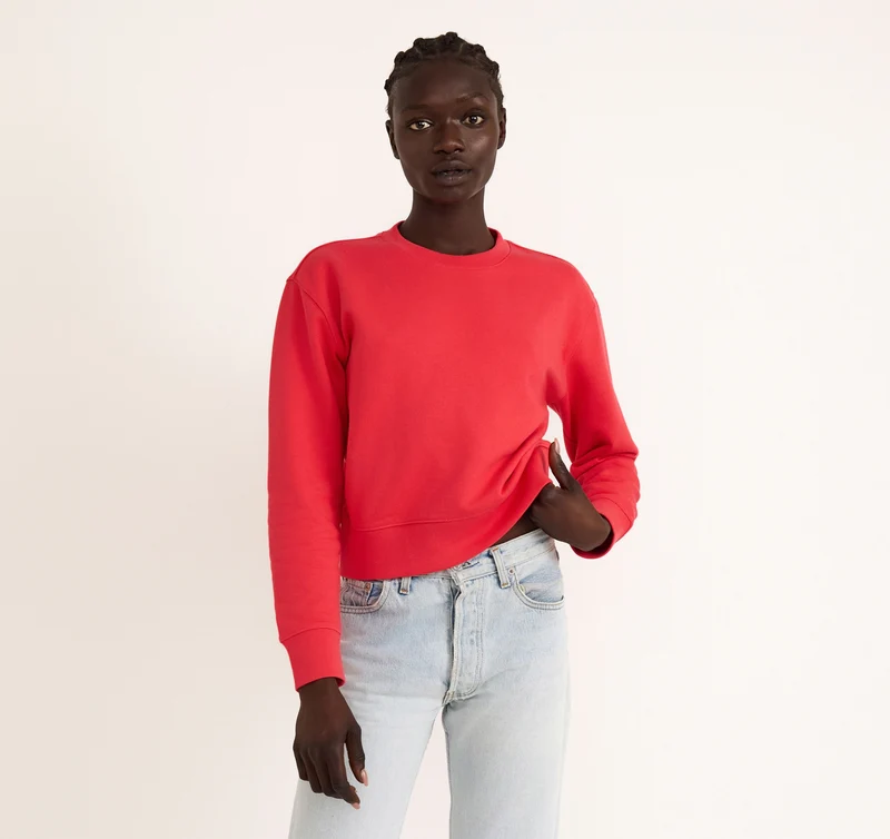 Weekend Crop Crewneck