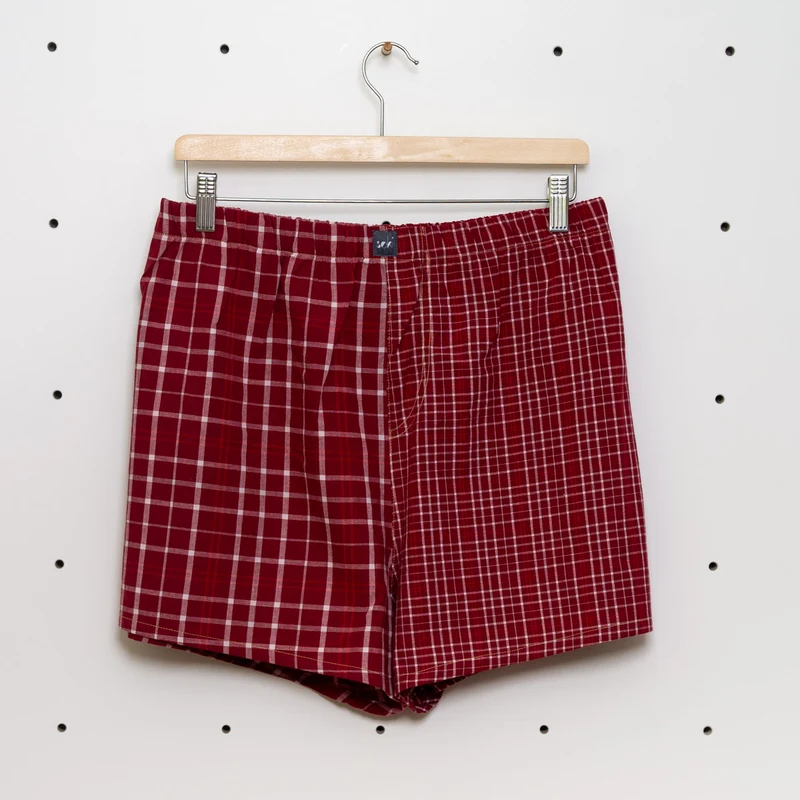 soki Upcycling Boxershorts Gr. XXXL – Unikat aus Bettwäsche