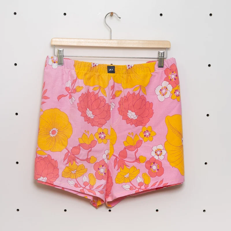soki Upcycling Boxershorts Gr. XXXL – Unikat aus Bettwäsche