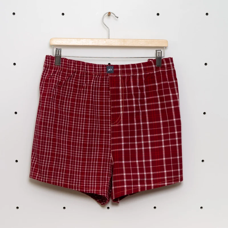 soki Upcycling Boxershorts Gr. XXXL – Unikat aus Bettwäsche