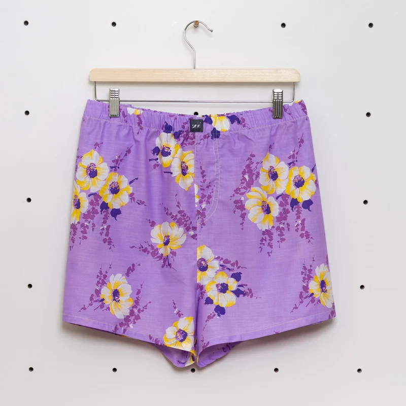 soki Upcycling Boxershorts Gr. XXXL – Unikat aus Bettwäsche