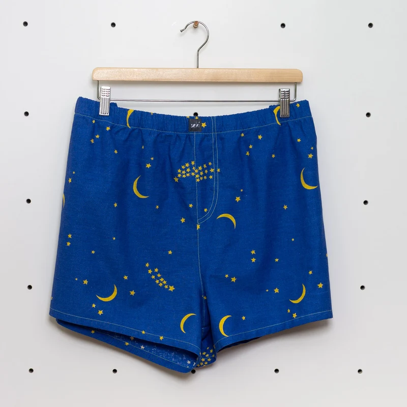soki Upcycling Boxershorts Gr. XXXL – Unikat aus Bettwäsche