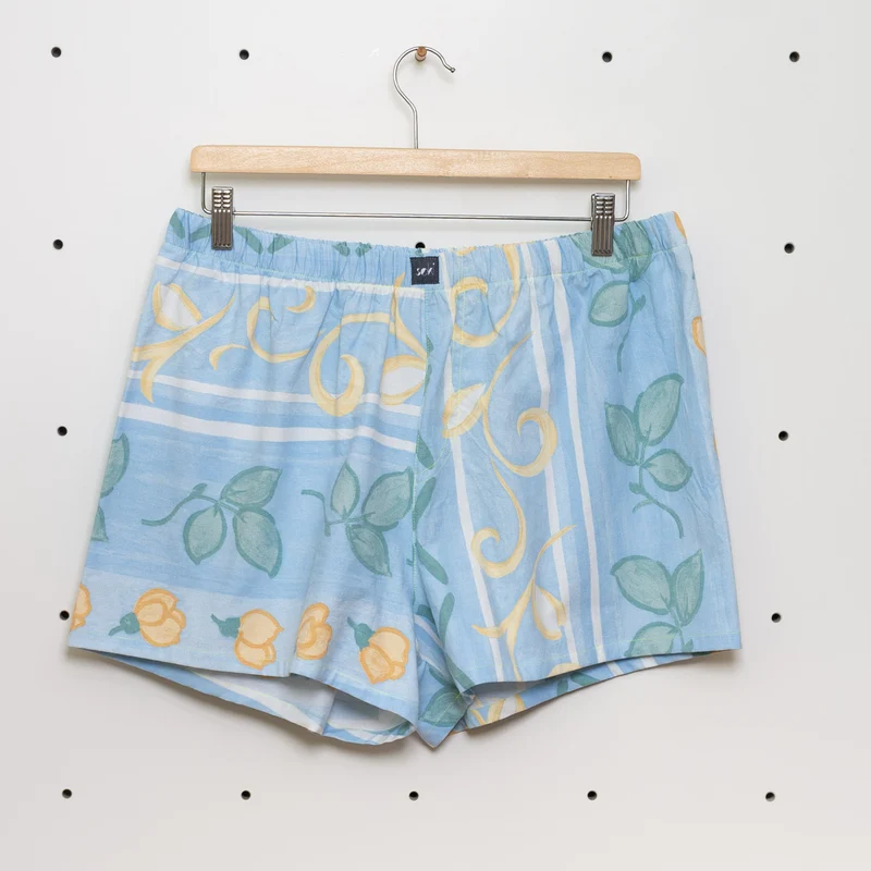 soki Upcycling Boxershorts Gr. L – Unikat aus Bettwäsche