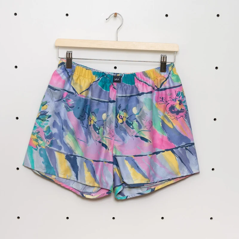 soki Upcycling Boxershorts Gr. S – Unikat aus Bettwäsche