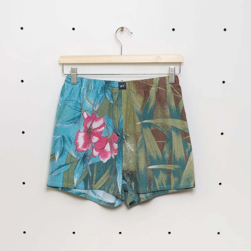 soki Upcycling Boxershorts Gr. XS – Unikat aus Bettwäsche