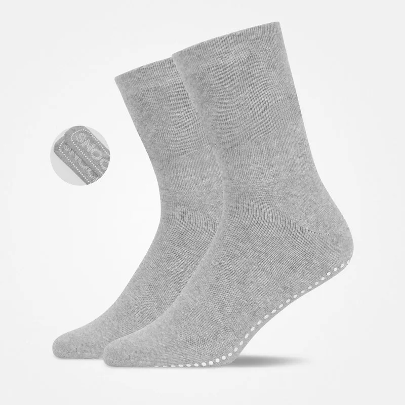 Anti-Rutsch Socken | Grau (SNOCKS)