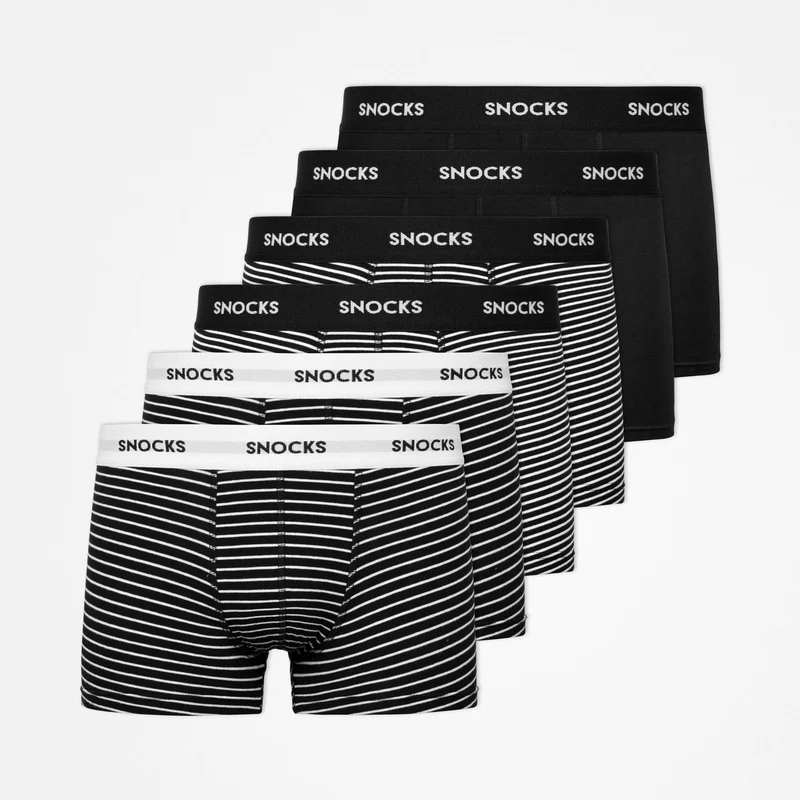 Boxershorts mit Streifen | Schwarze Streifen