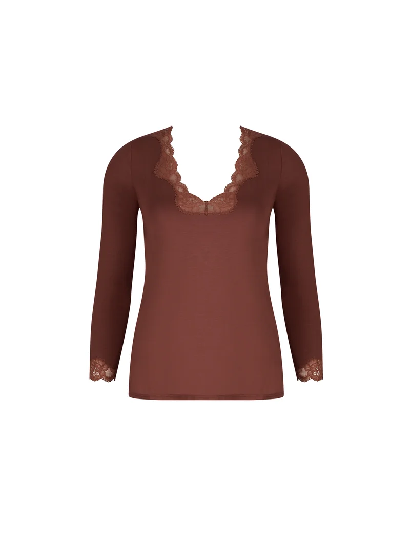 Antigel von Lise Charmel – Simply Perfect Langarmshirt Chataigne