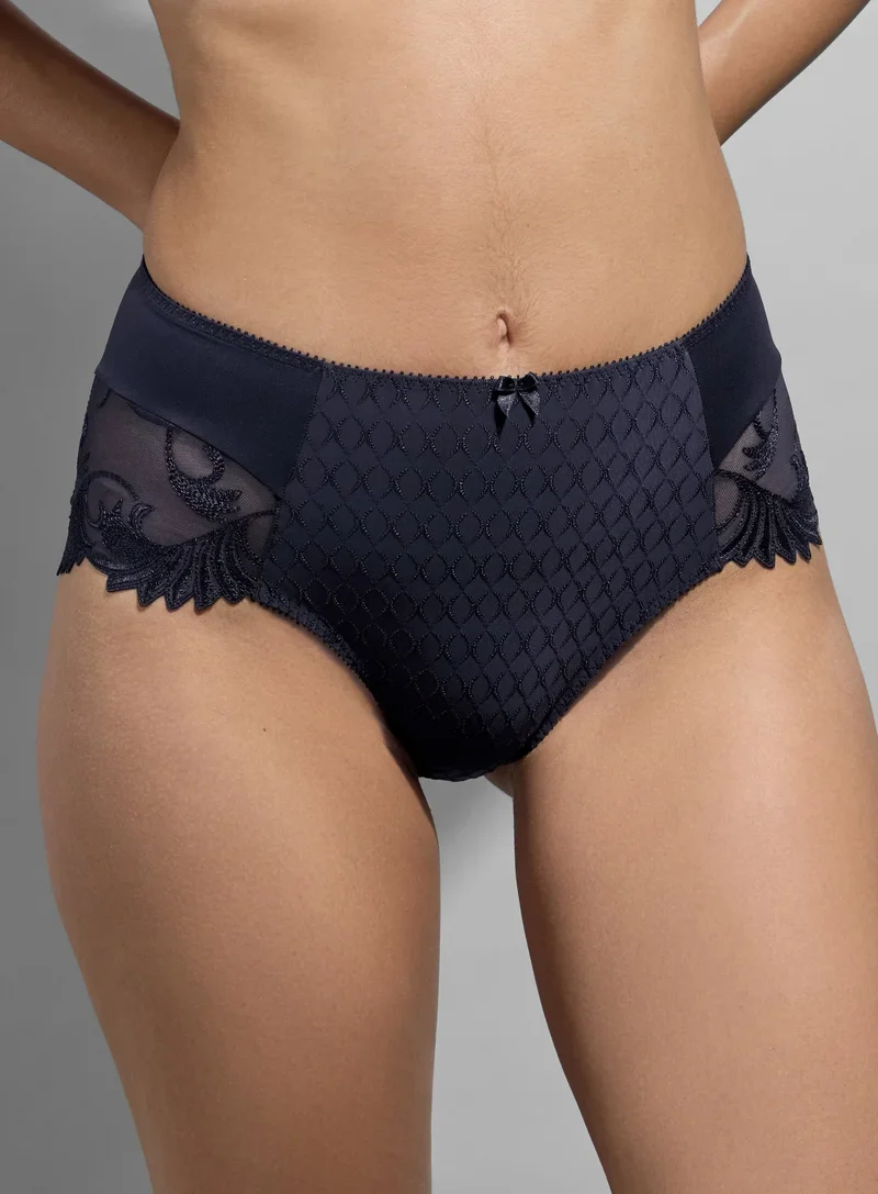 Empreinte - Thalia Mikrofaser-Slip mit hohem Bund Blue Moon