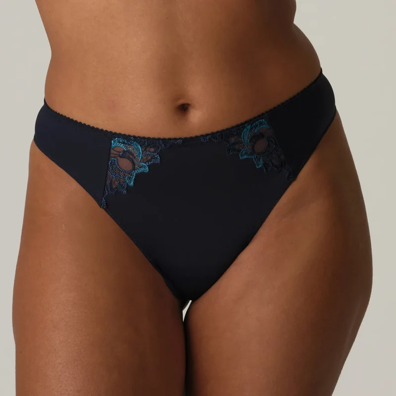 Primadonna - Deauville Tanga Samtblau