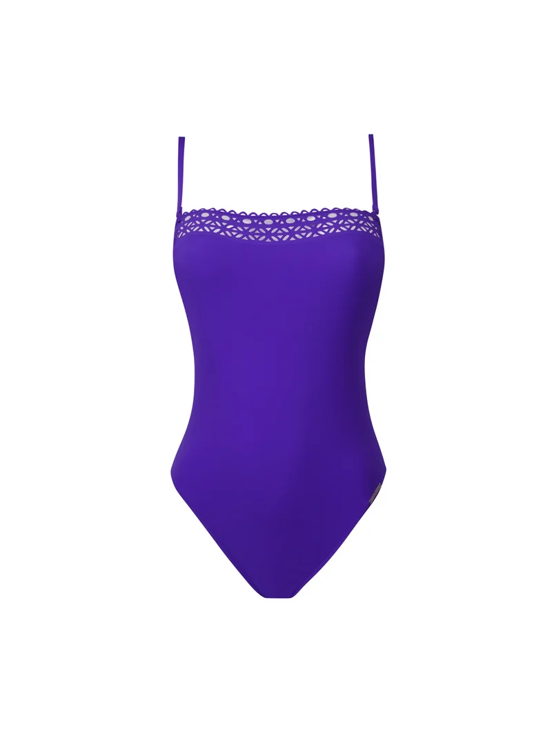 Bademode von Lise Charmel – Trägerloser Badeanzug mit Softcups von Ajourage Couture Iris Couture