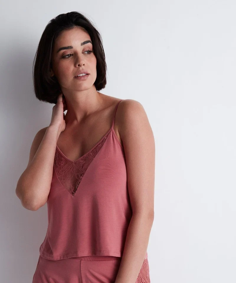 Aubade - Lazy Days Tank Top Rosenholz
