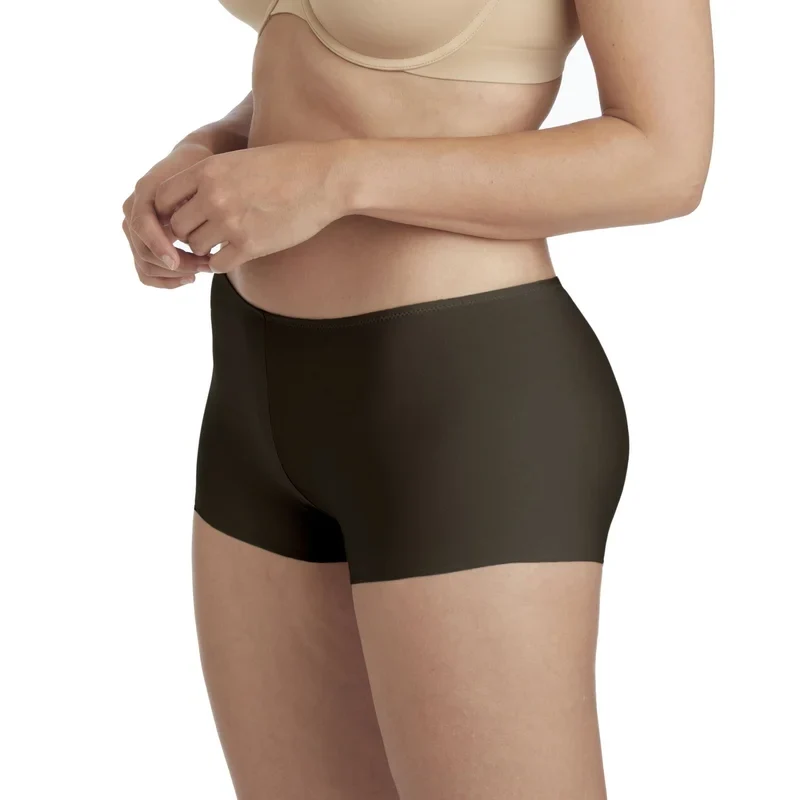Naomi & Nicole Shapewear - No Show No Lines Micro-Boyshort Schwarz