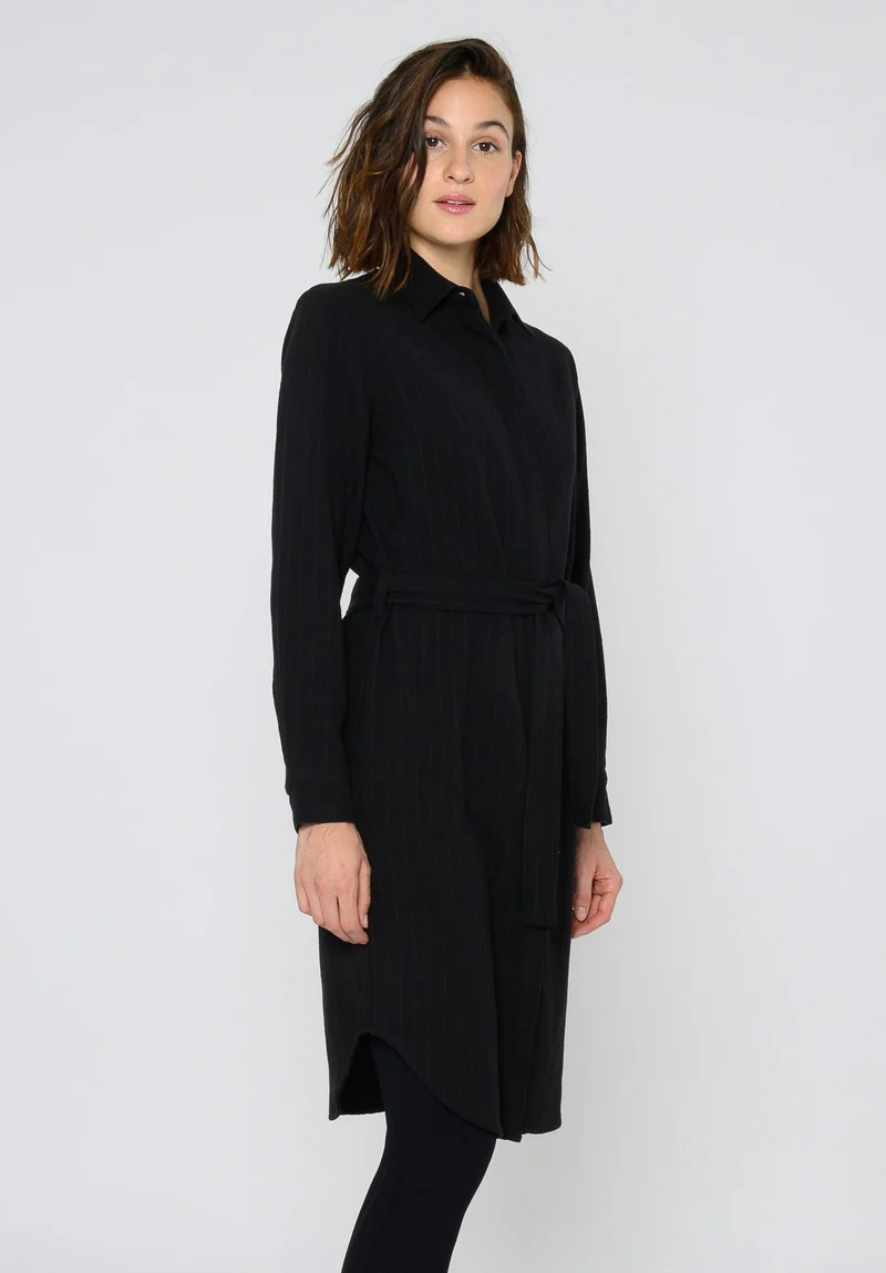 TT83 Shirt Dress PINSTRIPE (GOTS)