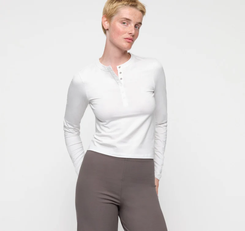 Everyday Henley Long Sleeve