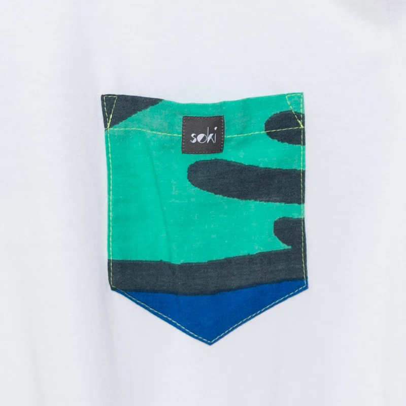 Nachhaltiges Pocket T-Shirt Gr. XXXL - Made in Germany