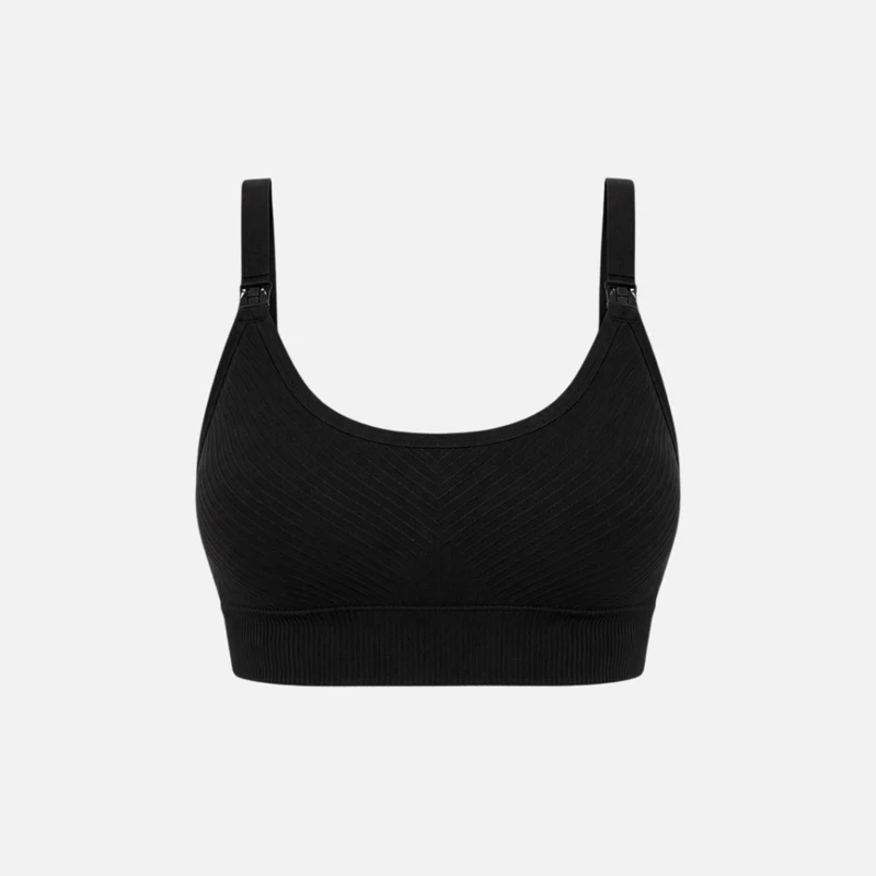 Umstands-BH Seamless | Schwarz