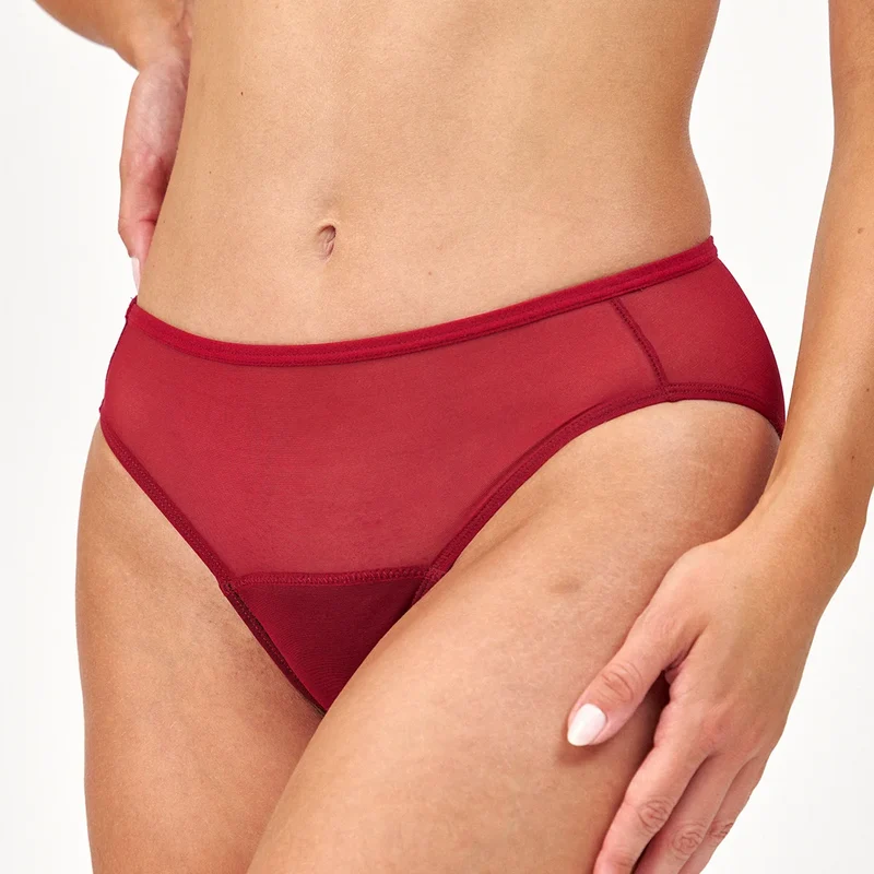 SNOCKS x femtis Period Panty - RUBY | Rot