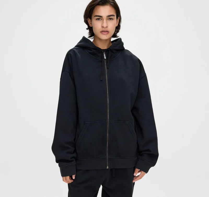 Weekend Oversized Zip Hoodie
