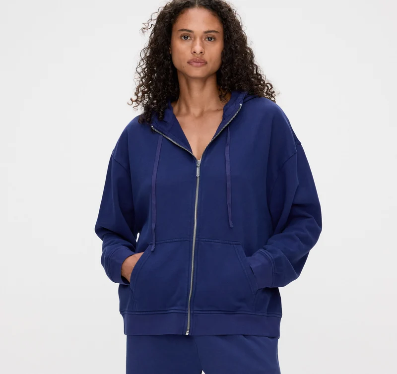 Weekend Oversized Zip Hoodie
