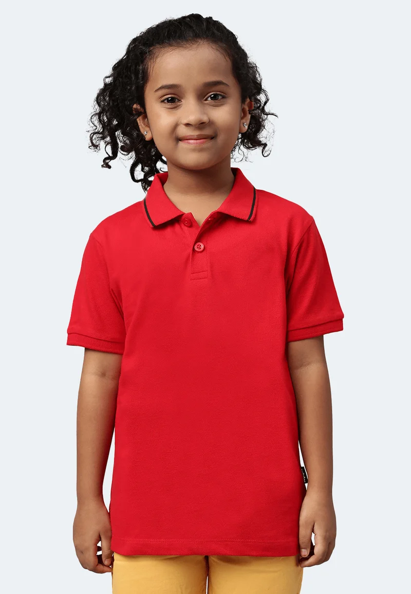 Kinder Piqué Polo Tim