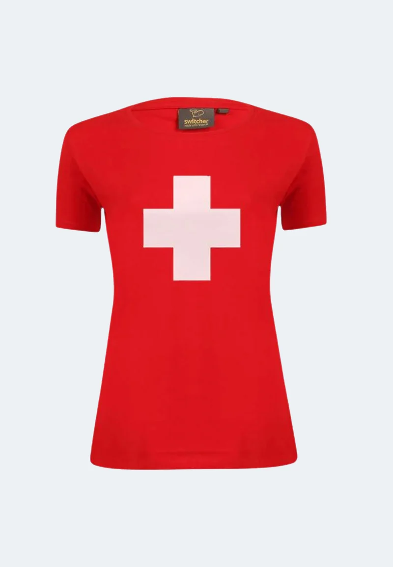 Helvetica T-Shirt Damen Roundneck