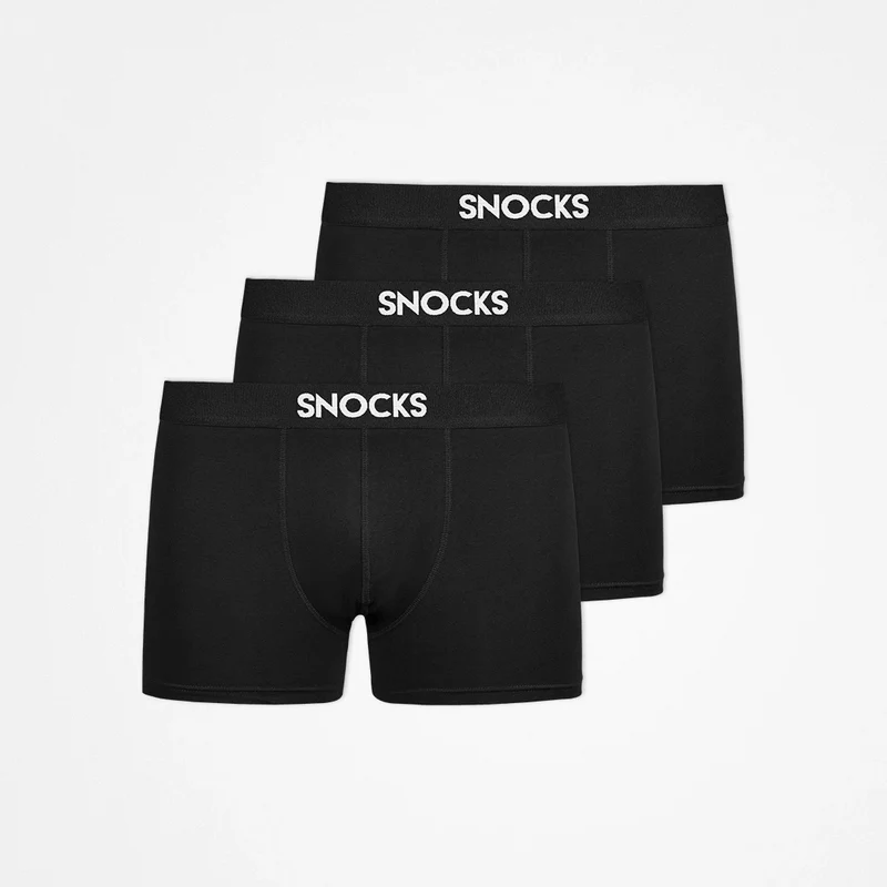 Premium Boxershorts aus Bambus | Schwarz